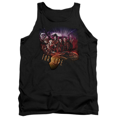 Farscape/graphic Collage-adult Tank-black