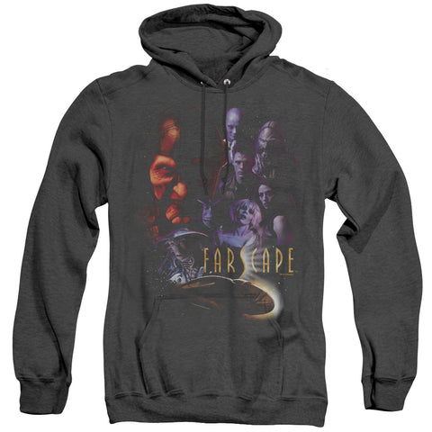 Farscape/criminally Epic - Adult Heather Hoodie - Black