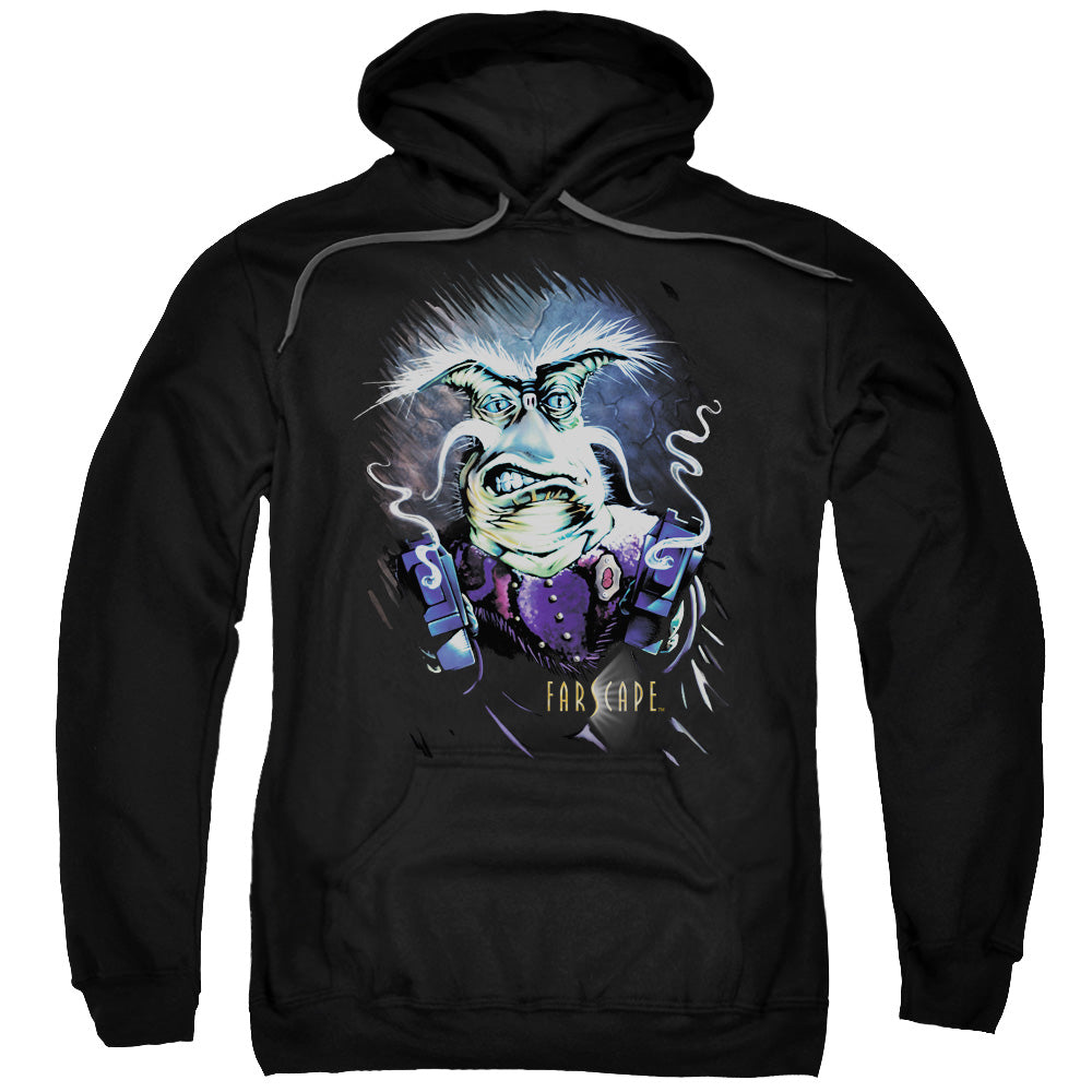 Farscape/rygel Smoking Guns-adult Pull-over Hoodie-black