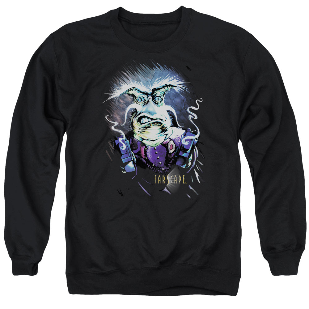 Farscape/rygel Smoking Guns - Adult Crewneck Sweatshirt - Black