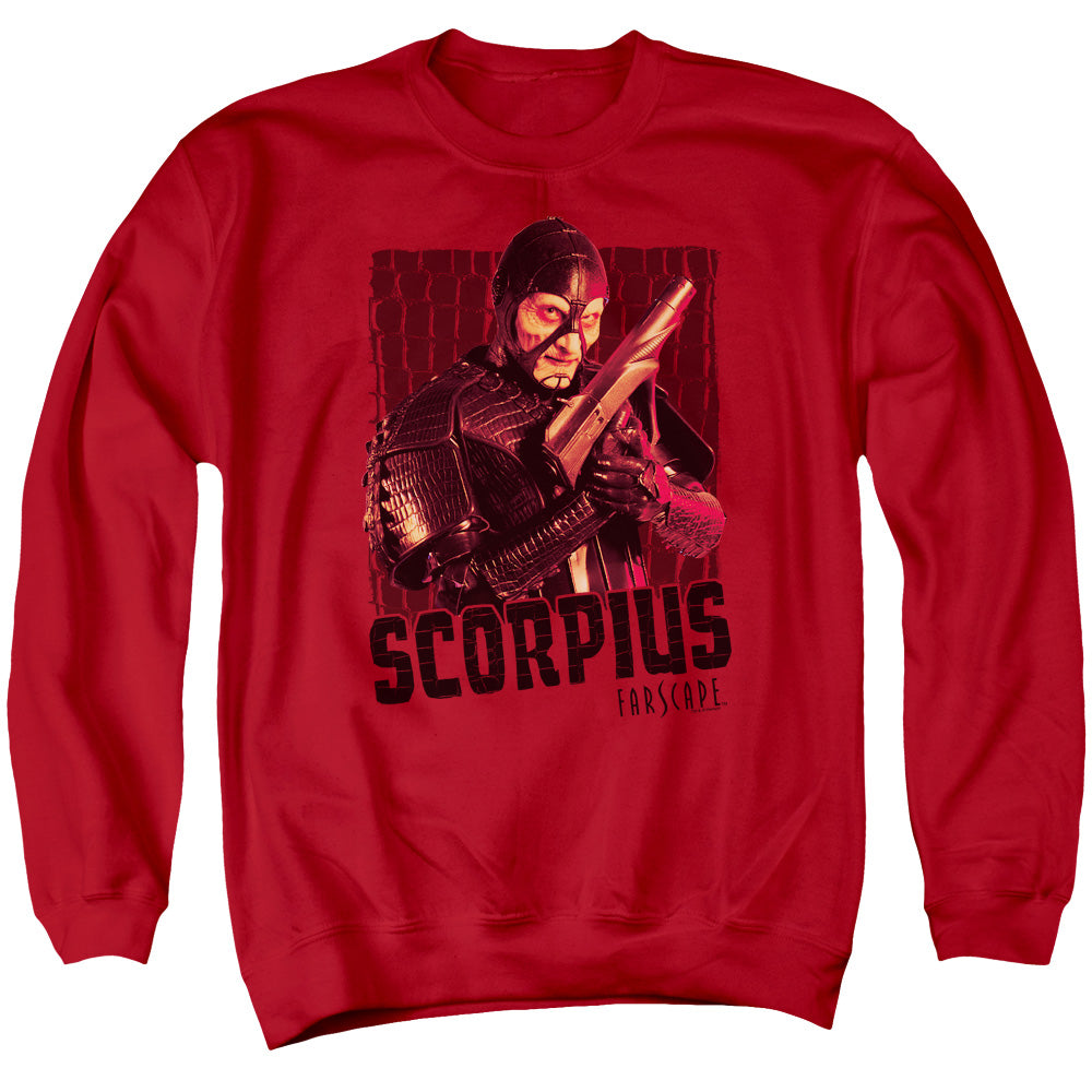 Farscape/scorpius - Adult Crewneck Sweatshirt - Red