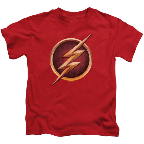 The Flash/chest Logo-s/s Juvenile 18/1-red