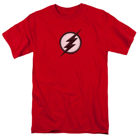Flash/jesse Quick Logo-s/s Adult 18/1-red