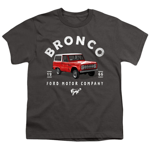 Ford Bronco/bronco Illustrated-s/s Youth 18/1-charcoal