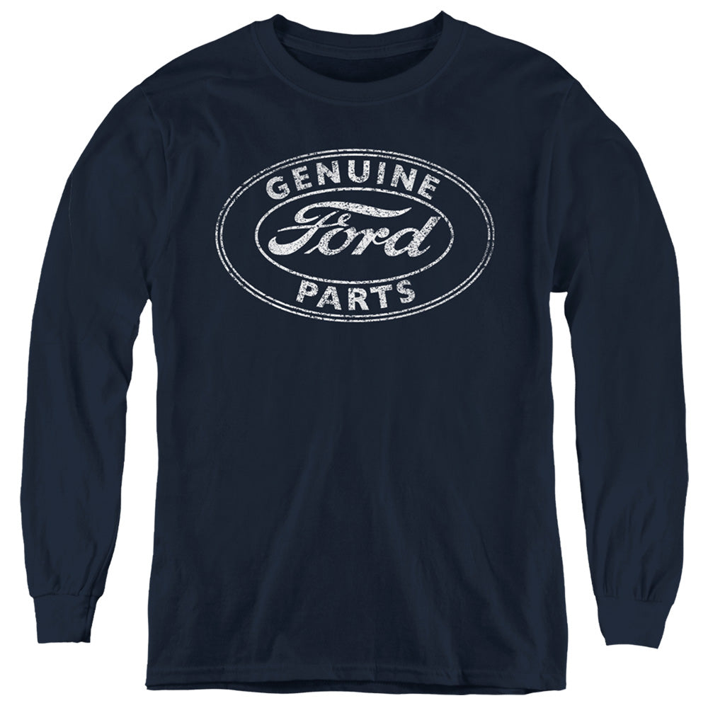 Ford/genuine Parts-youth Long Sleeve-navy