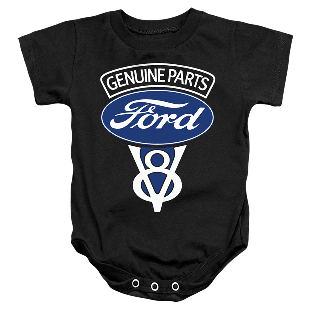 Ford/v8 Genuine Parts-infant Snapsuit-black