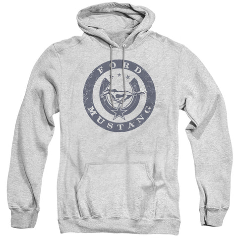 Ford Mustang/lucky Ford Mustang-adult Pull-over Hoodie-athletic Heather
