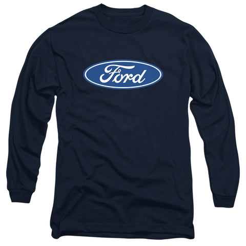 Ford/dimensional Logo-l/s Adult 18/1-navy