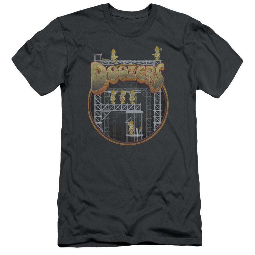 Fraggle Rock/doozers Construction-s/s Adult 30/1-charcoal