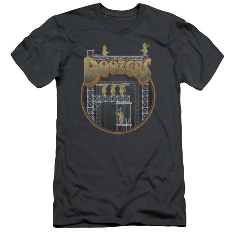 Fraggle Rock/doozers Construction-s/s Adult 30/1-charcoal