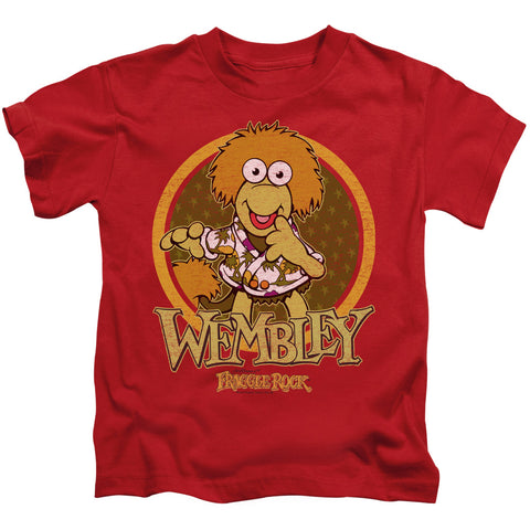 Fraggle Rock/wembley Circle-s/s Juvenile 18/1-red