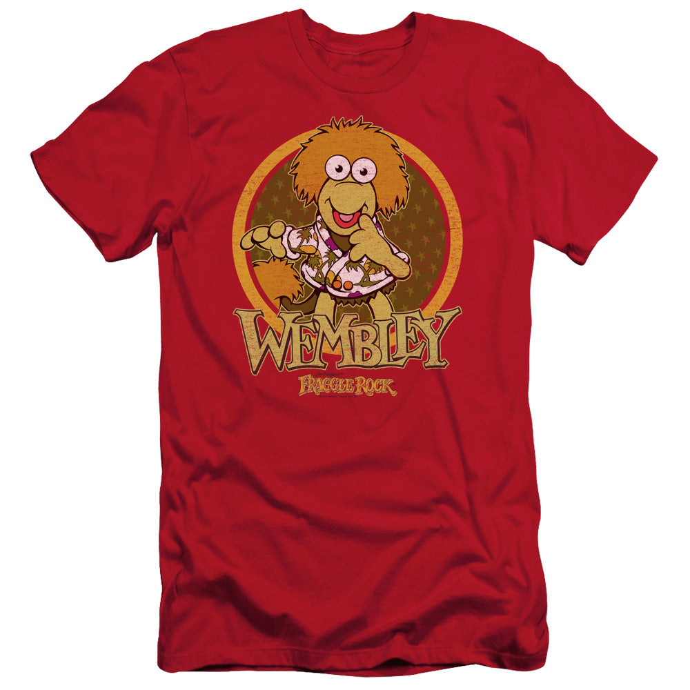 Fraggle Rock/wembley Circle-s/s Adult 30/1-red