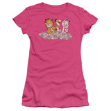 Juniors Sheer Cap Sleeve