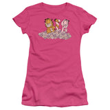 Juniors Sheer Cap Sleeve