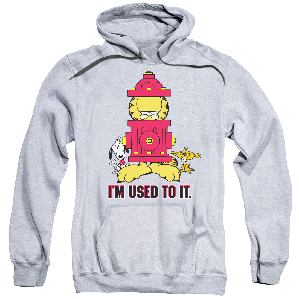 Garfield/i'm Used To It-adult Pull-over Hoodie-athletic Heather