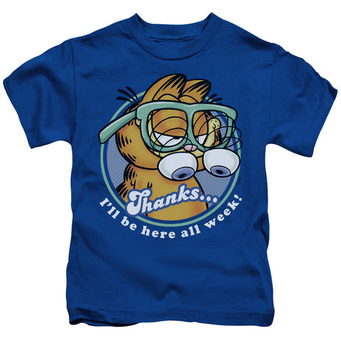 Garfield/performing - S/s Juvenile 18/1 - Royal Blue