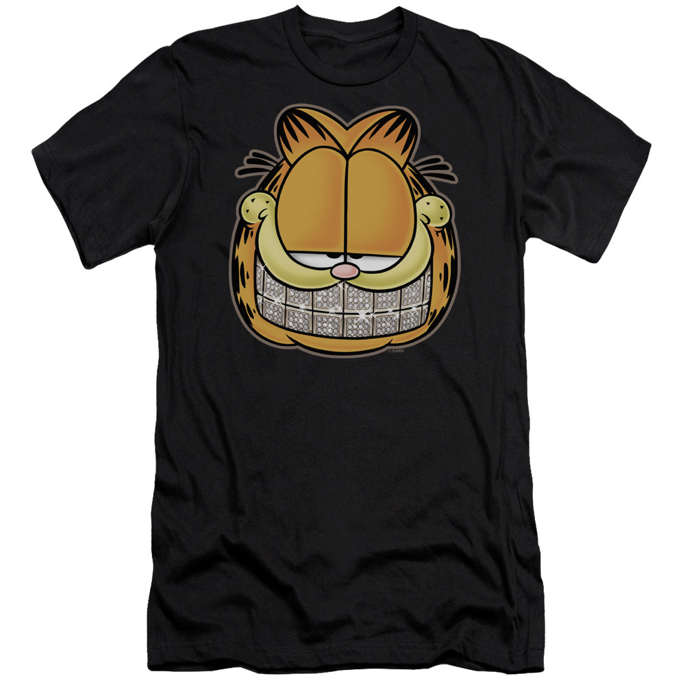 Garfield/nice Grill - S/s Adult 30/1 - Black