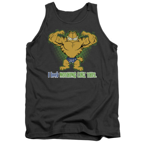 Garfield/nothing Like This - Adult Tank - Charcoal