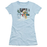Juniors Sheer Cap Sleeve