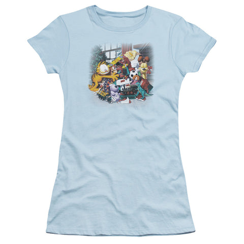 Juniors Sheer Cap Sleeve
