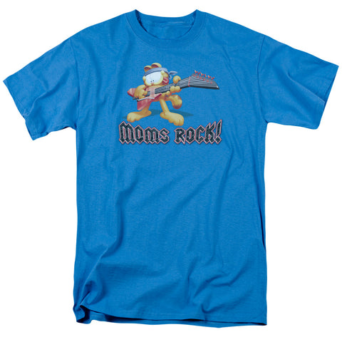 Garfield/moms Rock - S/s Adult 18/1 - Turquoise