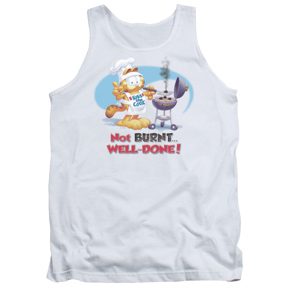 Garfield/well Done - Adult Tank - White