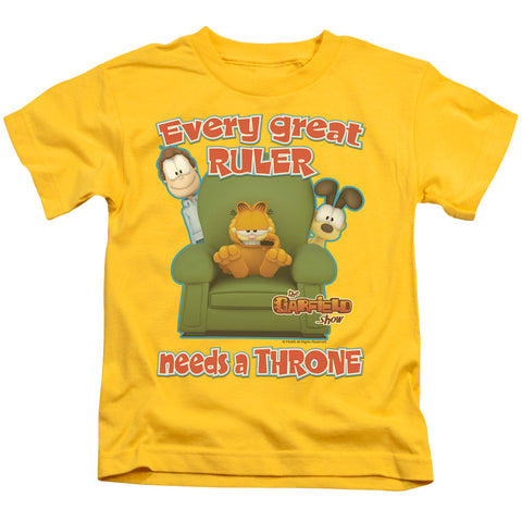 Garfield/throne - S/s Juvenile 18/1 - Yellow