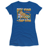 Juniors Sheer Cap Sleeve