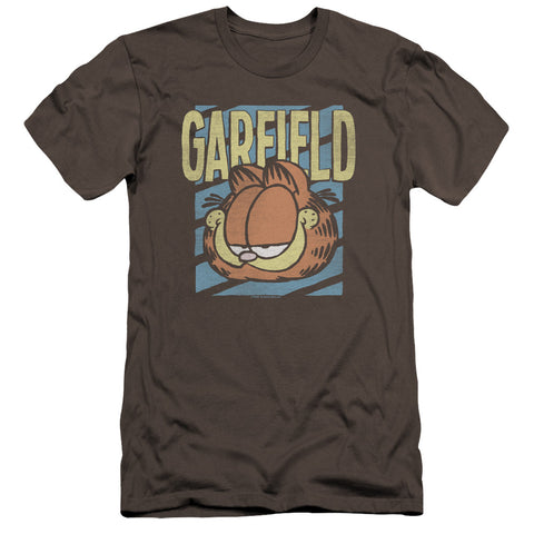 Garfield/rad Garfield-premuim Canvas Adult Slim Fit 30/1-charcoal