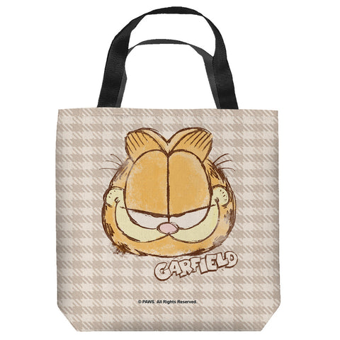 GARFIELD-WATERCOLOR - TOTE BAG - 9x9