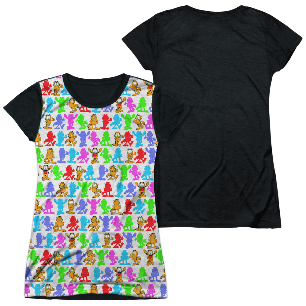 Junior Cap Sleeve 100% Poly Black Back