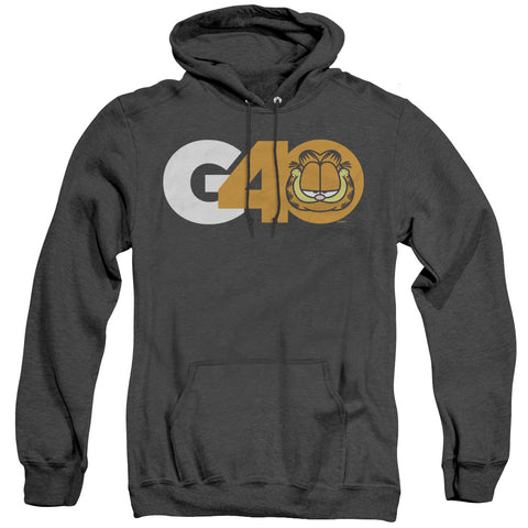 Garfield/g40-adult Heather Hoodie-black