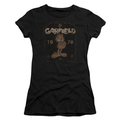Garfield/est 1978-s/s Junior Sheer-black