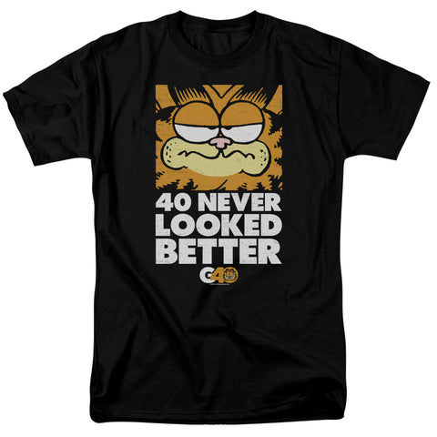 Garfield/40 Looks-s/s Adult 18/1-black