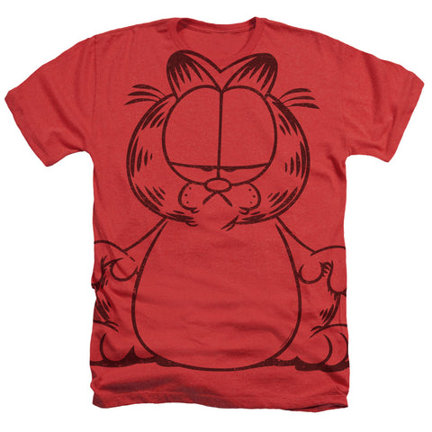 Garfield/fat Cat-adult Heather-red