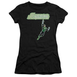 Juniors Sheer Cap Sleeve