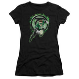Juniors Sheer Cap Sleeve