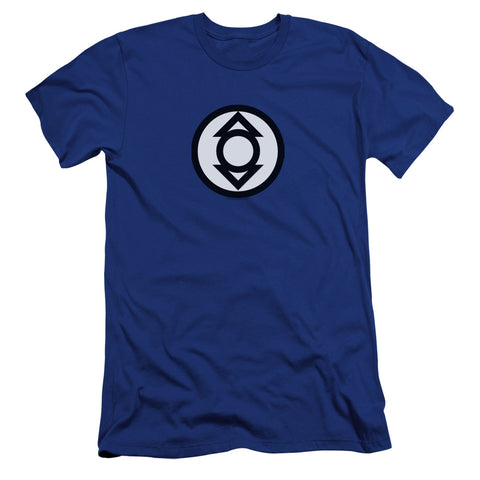 Green Lantern/indigo Tribe-premuim Canvas Adult Slim Fit 30/1-royal Blue