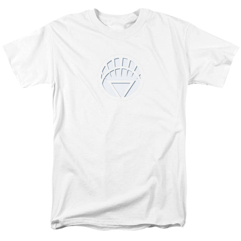 Green Lantern/white Lantern Logo-s/s Adult 18/1-white