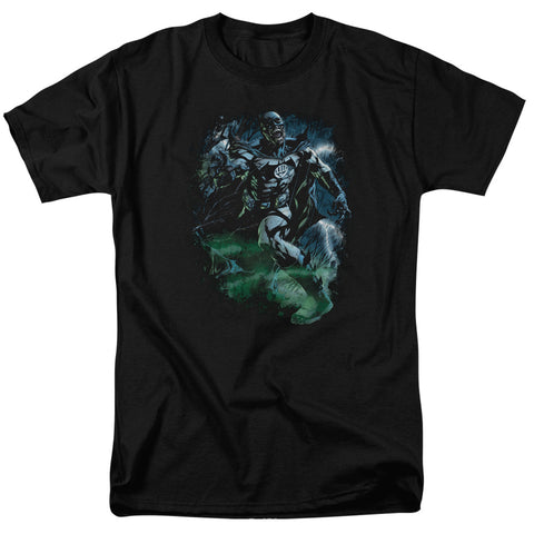 Green Lantern/black Lantern Batman - S/s Adult 18/1 - Black