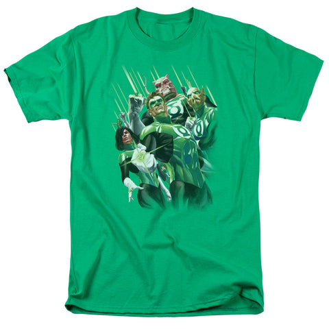 Gl/power Of The Rings - S/s Adult 18/1 - Kelly Green