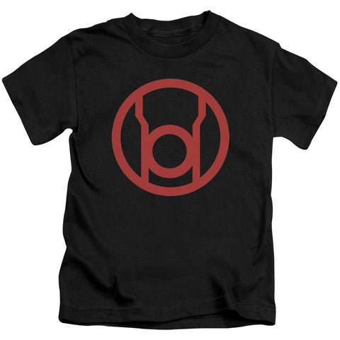 Green Lantern/red Emblem - S/s Juvenile 18/1 - Black