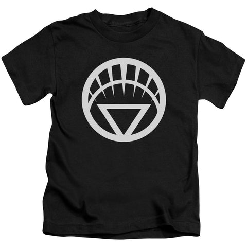 Green Lantern/white Emblem - S/s Juvenile 18/1 - Black