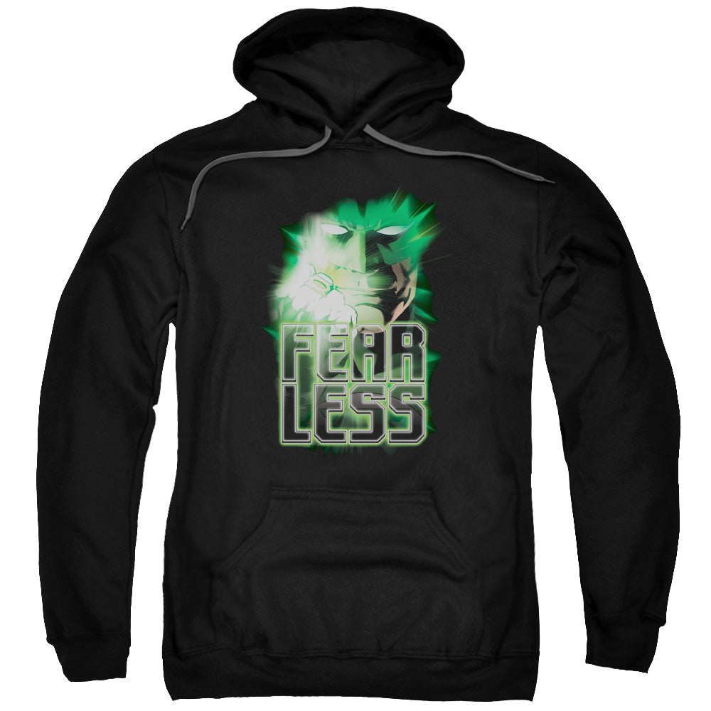 Green Lantern/fearless-adult Pull-over Hoodie-black