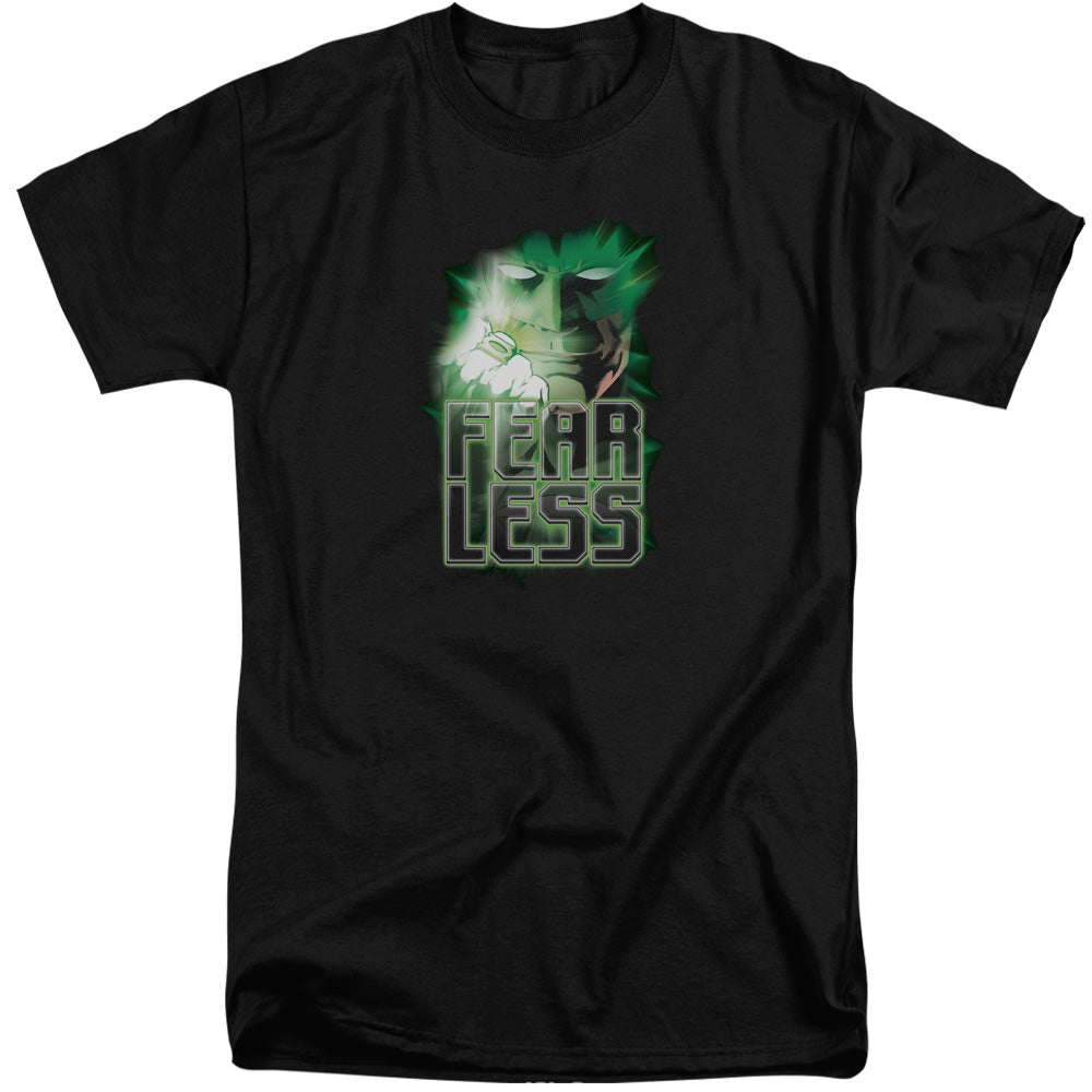 Green Lantern/fearless-s/s Adult Tall-black