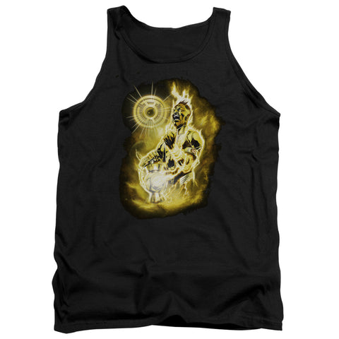 Green Lantern/sinestro Nebula - Adult Tank - Black