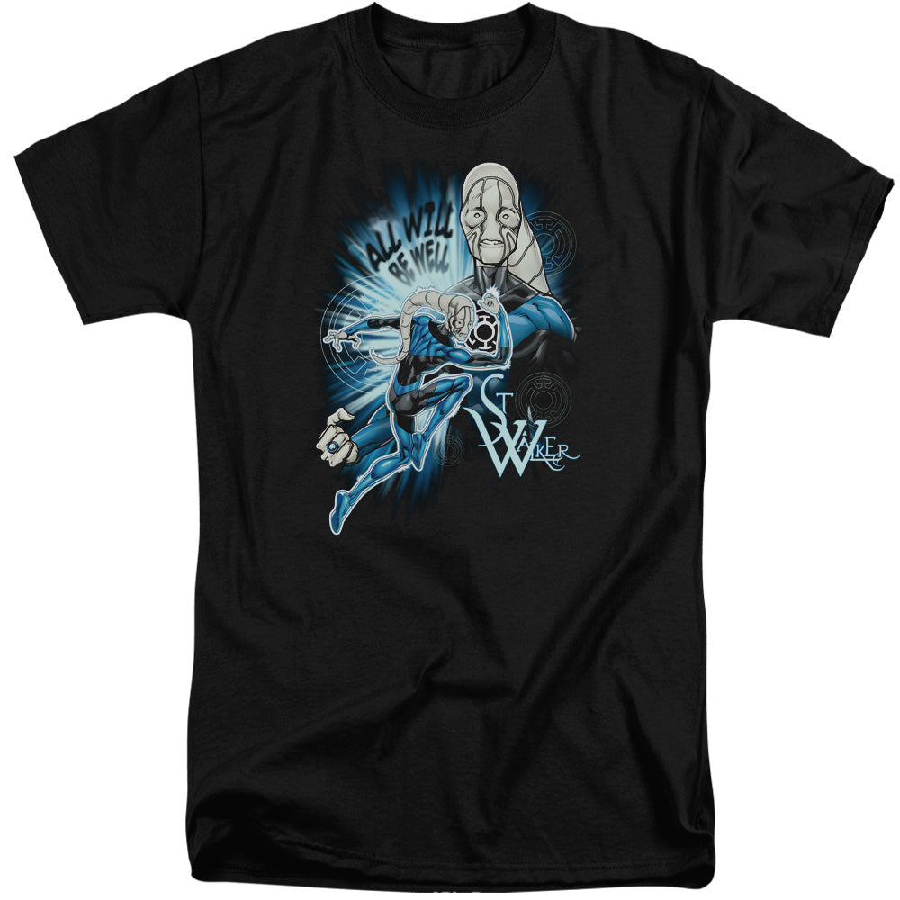 Green Lantern/saint Walker-s/s Adult Tall-black