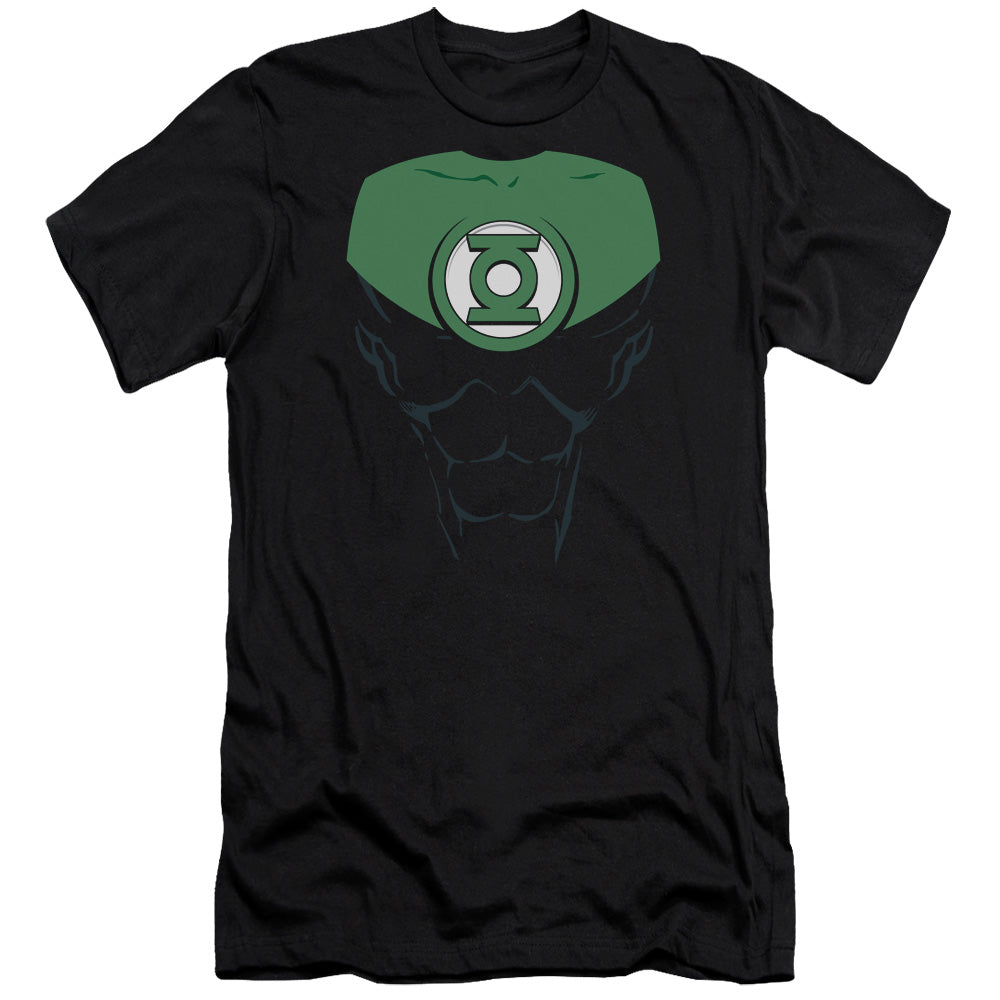 Green Lantern/jon Stewart-premuim Canvas Adult Slim Fit 30/1-black