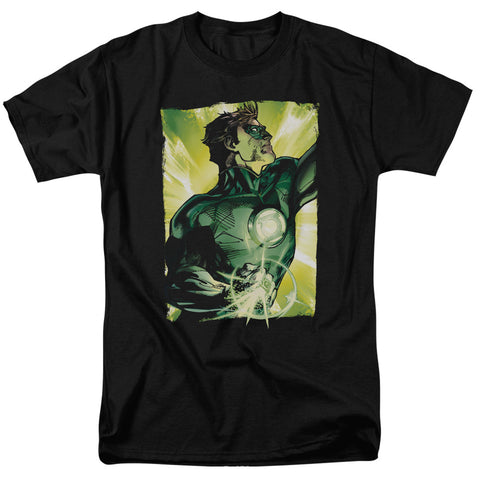 Green Lantern/up Up-s/s Adult 18/1-black
