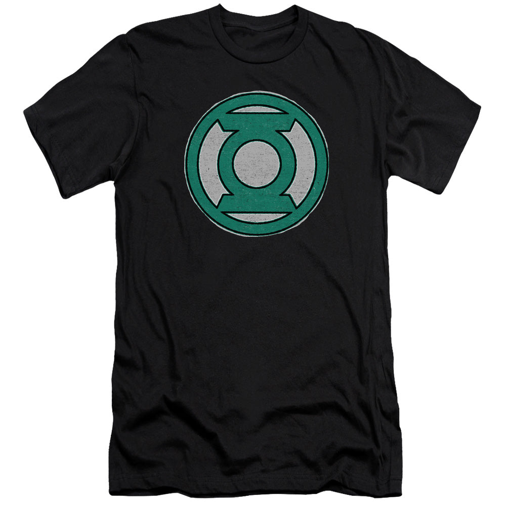 Green Lantern/hand Me Down-premuim Canvas Adult Slim Fit 30/1-black